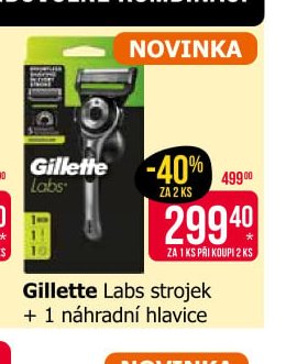 Gillette Labs strojek + 1 náhradní hlavice
