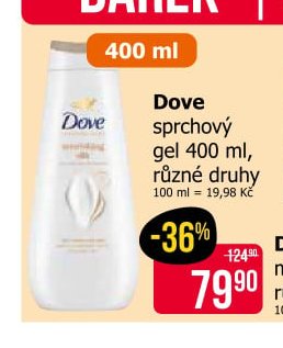 Dove sprchový gel 400 ml, různé druhy