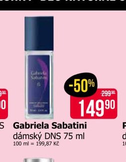 Gabriela Sabatini dámský DNS 75 ml