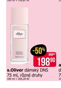 s.Oliver dámský DNS 75 ml