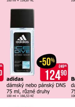 adidas dámský nebo pánský DNS 75 ml