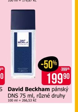 David Beckham pánský DNS 75 ml