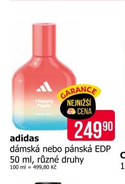 adidas dámská nebo pánská EDP 50 ml