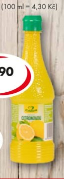Koncentrát s citronovou šťávou