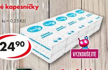 Papírové kapesníčky 3vrstvé