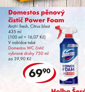 Domestos pěnový čistič Power Foam