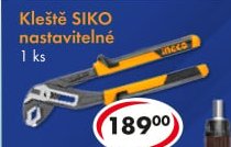 Kleště SIKO nastavitelné
