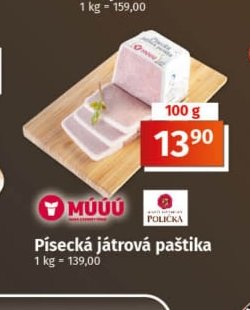 Písecká játrová paštika