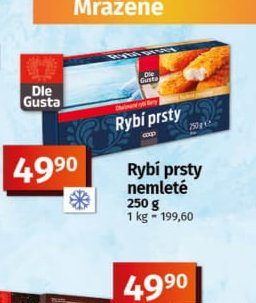 Die Gusta Rybí prsty nemleté