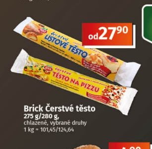 Brick Čerstvé těsto