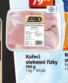 Kuřecí stehenní řízky