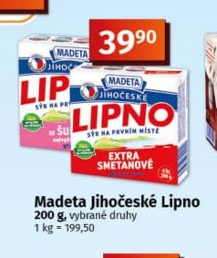 Madeta Jihočeské Lipno