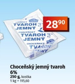 Choceňský jemný tvaroh