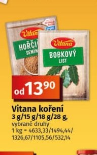 Vitana koření