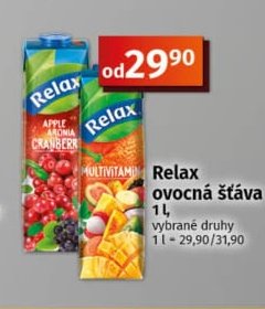 Relax ovocná šťáva