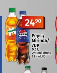 Pepsi/Mirinda/7UP 0,5 l