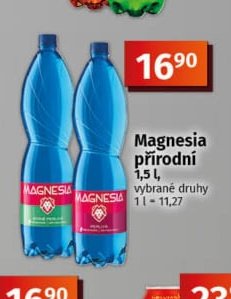Magnesia přírodní 1,5 l