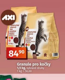 Granule pro kočky