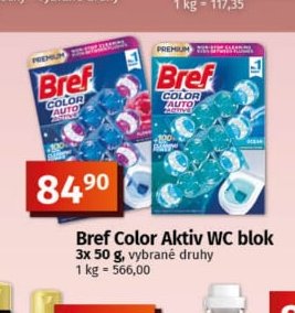 Bref Color Aktiv WC blok