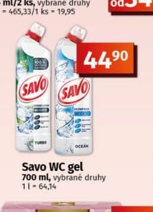 Savo WC gel