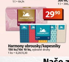 Harmony ubrousky/kapesníky