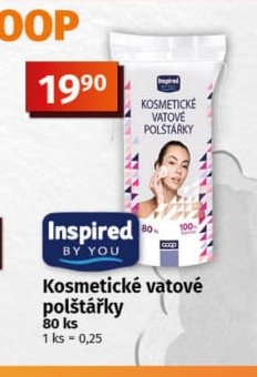 Kosmetické vatové polštářky