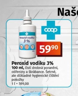 Peroxid vodíku 3%