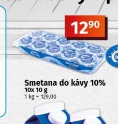 Smetana do kávy 10%