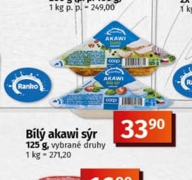 Bílý akawi sýr