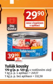 Tuňák kousky
