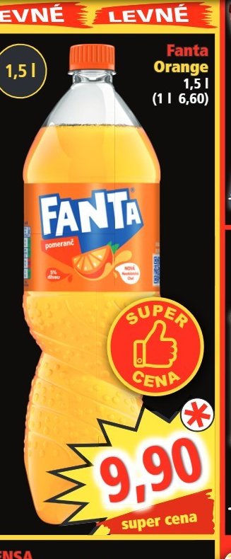 Fanta Orange 1,5 l