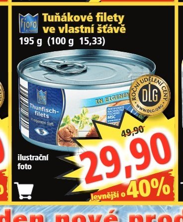 Tuňákové filety