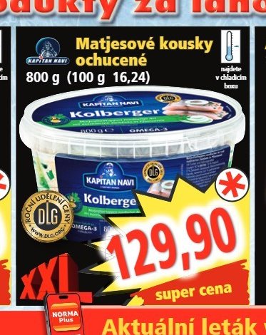 Matjesové kousky ochucené