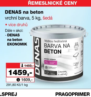 DENAS na beton