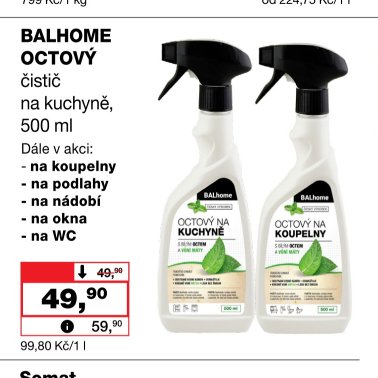 BALHOME OCTOVÝ čistič