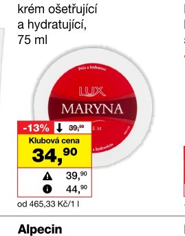 Lux Maryna krém