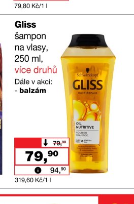 Gliss šampon na vlasy
