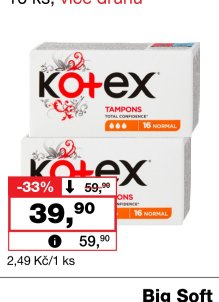 Kotex dámské tampony