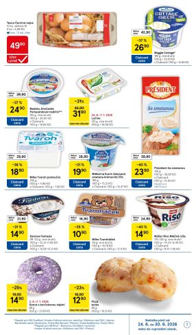 aktuální leták Tesco 24.6.2026-30.6.2026
