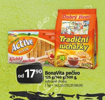 BonaVita pečivo