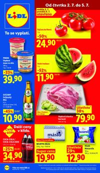 aktuální leták Lidl 2.7.2026-5.7.2026