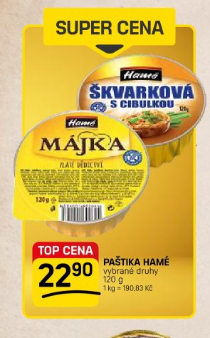PAŠTIKA HAMÉ