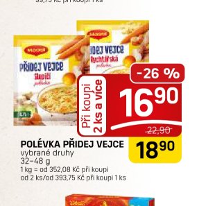 POLÉVKA PŘÍDEJ VEJCE