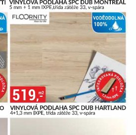 VINYLOVÁ PODLAHA SPC DUB HARTLAND