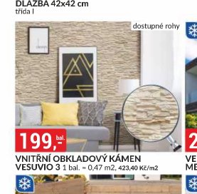 VNITŘNÍ OBKLADOVÝ KÁMEN VESUVIO