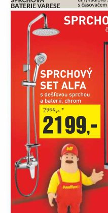 SPRCHOVÝ SET ALFA