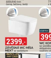 ZÁVĚSNÁ WC MÍSA NEXT