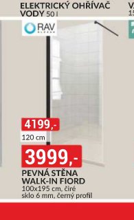 PEVNÁ STĚNA WALK-IN FIORD