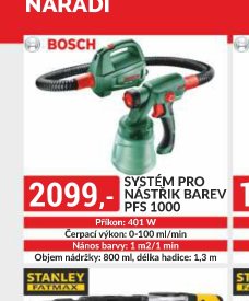 SYSTÉM PRO NÁSTŘIK BAREV PFS 1000