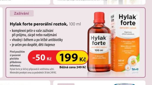 Hylak forte perorální roztok, 100 ml